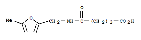 Pentanoic acid, 5-[[(5-methyl-2-furanyl)methyl]amino]-5-oxo-(9ci) Structure,827034-78-6Structure