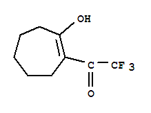 Ethanone, 2,2,2-trifluoro-1-(2-hydroxy-1-cyclohepten-1-yl)-(9ci) Structure,82726-80-5Structure