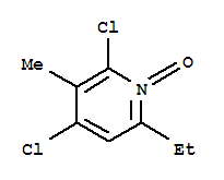 Pyridine, 2,4-dichloro-6-ethyl-3-methyl-, 1-oxide (9ci) Structure,827314-52-3Structure