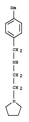 1-Pyrrolidineethanamine,n-[(4-methylphenyl)methyl]-(9ci) Structure,827327-09-3Structure