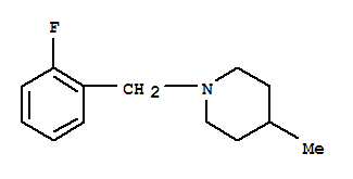 Piperidine, 1-[(2-fluorophenyl)methyl]-4-methyl-(9ci) Structure,827333-10-8Structure