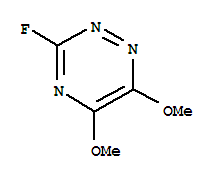 1,2,4-Triazine,3-fluoro-5,6-dimethoxy-(9ci) Structure,82737-01-7Structure