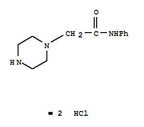 N-phenyl-2-piperazin-1-ylacetamide dihydrochloride Structure,827614-60-8Structure