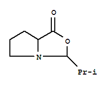 1H,3h-pyrrolo[1,2-c]oxazol-1-one,tetrahydro-3-(1-methylethyl)-(9ci) Structure,827624-06-6Structure