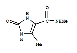 1H-imidazole-4-carboxamide, 2,3-dihydro-n,5-dimethyl-2-oxo- Structure,82831-08-1Structure