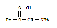 Ethanone, 2-chloro-2-(ethylthio)-1-phenyl-(9ci) Structure,82834-04-6Structure