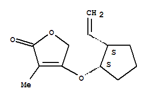 rel-(9CI)4-[[(1R,2R)-2-乙烯環(huán)戊基]氧基]-3-甲基-2(5H)-呋喃酮結(jié)構(gòu)式_828916-59-2結(jié)構(gòu)式