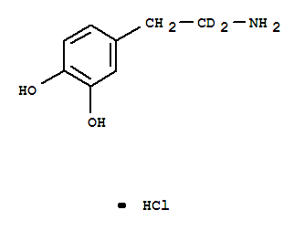 鹽酸多巴胺-D2結(jié)構(gòu)式_83008-33-7結(jié)構(gòu)式