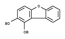 1,2-Dhydroxydibenzofuran Structure,83025-51-8Structure