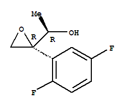 (-alpha-R,2R)-(9CI)-2-(2,5-二氟苯基)--alpha--甲基-環(huán)氧乙烷甲醇結(jié)構(gòu)式_832152-04-2結(jié)構(gòu)式