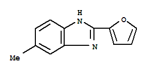 1H-benzimidazole,2-(2-furanyl)-5-methyl-(9ci) Structure,83330-28-3Structure