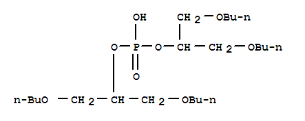 2-Propanol, 1,3-dibutoxy-, hydrogen phosphate (9ci) Structure,83403-34-3Structure