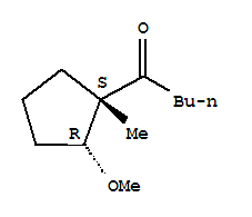 1-Pentanone,1-[(1r,2s)-2-methoxy-1-methylcyclopentyl]-,rel-(9ci) Structure,834905-83-8Structure