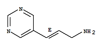 2-Propen-1-amine, 3-(5-pyrimidinyl)-, (e)-(9ci) Structure,83665-88-7Structure