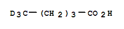 Pentanoic-5,5,5-d3 acid Structure,83741-76-8Structure