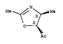 Ethanone, 1-(4,5-dihydro-2,4-dimethyl-5-oxazolyl)-, cis-(9ci) Structure,83750-10-1Structure