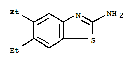 2-Benzothiazolamine,5,6-diethyl-(9ci)Structure,83777-92-8Structure 2-Benzothiazolamine,5,6-diethyl-(9ci) Structure,83777-92-8Structure