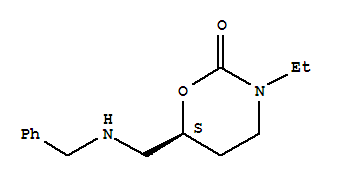 (S)-3-乙基-6-[(芐基氨基)甲基]-1,3-噁嗪烷-2-酮結(jié)構(gòu)式_841261-83-4結(jié)構(gòu)式