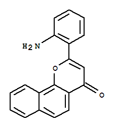 4H-naphtho[1,2-b]pyran-4-one,2-(2-aminophenyl)-(9ci) Structure,842122-36-5Structure