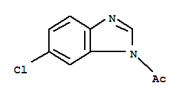 1H-benzimidazole,1-acetyl-6-chloro-(9ci) Structure,84445-77-2Structure