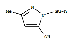 1H-pyrazol-5-ol ,1-butyl-3-methyl- Structure,844693-03-4Structure