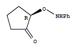 Cyclopentanone,2-[(phenylamino)oxy]-,(2r)-(9ci) Structure,844865-95-8Structure