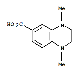 1,4-Dimethyl-1,2,3,4-tetrahydroquinoxaline-6-carboxylic acid Structure,844891-14-1Structure