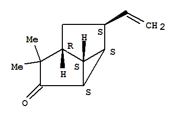 (2Ar,2br,3r,4as,4br)-1,1-dimethyl-3-vinylhexahydrocyclopropa[cd]pentalen-2(1h)-one Structure,845294-02-2Structure