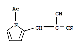 1H-pyrrole,1-acetyl-2-(2,2-dicyanoethenyl)-(9ci) Structure,845294-44-2Structure