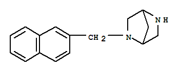 2-Naphthalen-2-yl-methyl-2,5-diazabicyclo[2.2.1]heptane ditrifluoroacetate Structure,845866-75-3Structure