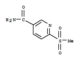 Nicotinamide,6-(methylsulfonyl)-(5ci) Structure,845875-80-1Structure