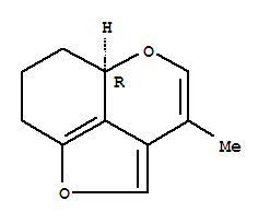 (5aR)-(9CI)-5a,6,7,8-四氫-3-甲基-呋喃并[4,3,2-de][1]苯并吡喃結(jié)構(gòu)式_845962-06-3結(jié)構(gòu)式