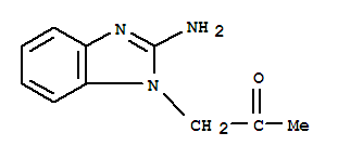 2-Propanone,1-(2-amino-1h-benzimidazol-1-yl)-(9ci) Structure,84705-05-5Structure