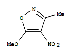 Isoxazole, 5-methoxy-3-methyl-4-nitro-(9ci) Structure,84735-85-3Structure