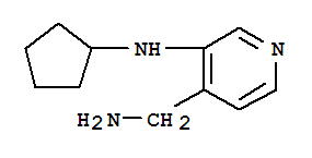 4-Pyridinemethanamine,3-(cyclopentylamino)-(9ci) Structure,847666-34-6Structure