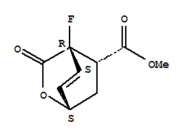 2-Oxabicyclo[2.2.2]oct-7-ene-5-carboxylicacid,4-fluoro-3-oxo-,methylester,(1r,4s,5r)-rel-(9ci) Structure,847823-46-5Structure