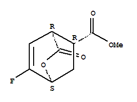 Methyl (1r,4s,5s)-7-fluoro-3-oxo-2-oxabicyclo[2.2.2]oct-7-ene-5-carboxylate Structure,847823-77-2Structure