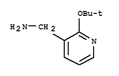 3-(Aminomethyl)-2-tertbutoxypyridine Structure,849021-22-3Structure