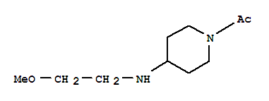 1-Acetyl-n-(2-methoxyethyl)piperidin-4-amine Structure,849021-41-6Structure