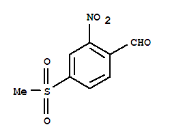 4-(Methylsulfonyl)-2-nitrobenzaldehyde Structure,849035-66-1Structure