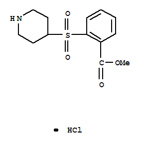 Methyl2-(piperidin-4-ylsulfonyl)benzoatehydrochloride Structure,849035-95-6Structure