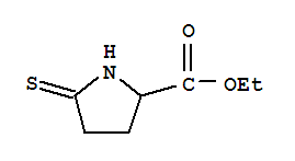 Proline, 5-thioxo-, ethyl ester (9ci) Structure,84911-17-1Structure