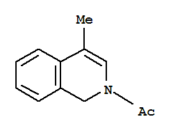 (9CI)-2-乙?；?1,2-二氫-4-甲基異喹啉結(jié)構(gòu)式_849341-06-6結(jié)構(gòu)式