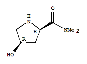 2-Pyrrolidinecarboxamide,4-hydroxy-n,n-dimethyl-,(2r,4r)- Structure,849345-16-0Structure