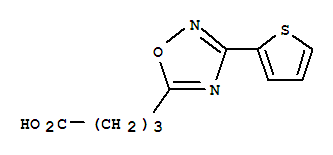 4-[3-(2-Thienyl)-1,2,4-oxadiazol-5-yl]-butanoic acid Structure,849925-06-0Structure