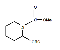 1-Piperidinecarboxylic acid,2-formyl-,methyl ester Structure,850236-94-1Structure