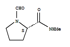 2-Pyrrolidinecarboxamide,1-formyl-n-methyl-,(2s)- Structure,850246-88-7Structure