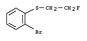 1-Bromo-2-(2-fluoro-ethylsulfanyl)-benzene Structure,850349-36-9Structure