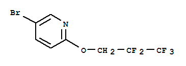 5-Bromo-2-(2,2,3,3,3-pentafluoropropoxy)pyridine Structure,850349-84-7Structure