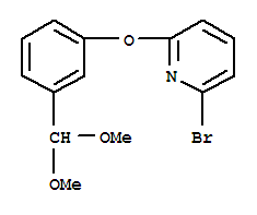 2-Bromo-6-(3-(dimethoxymethyl)-phenoxy)pyridine Structure,850349-88-1Structure